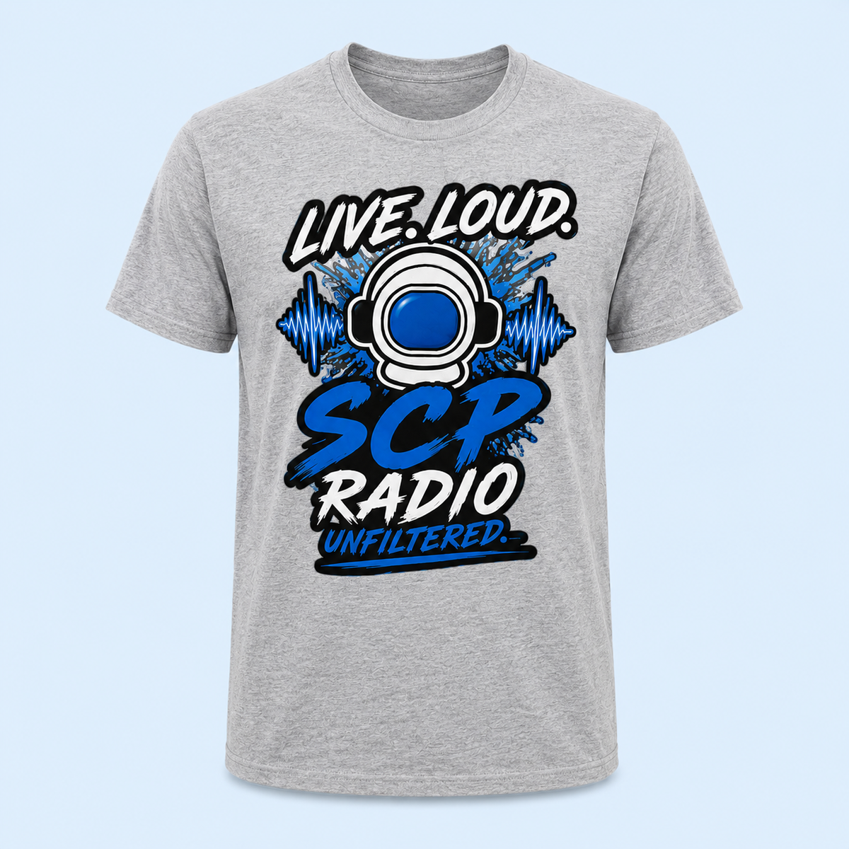 SCP Radio Unfiltered Live Loud T-Shirt