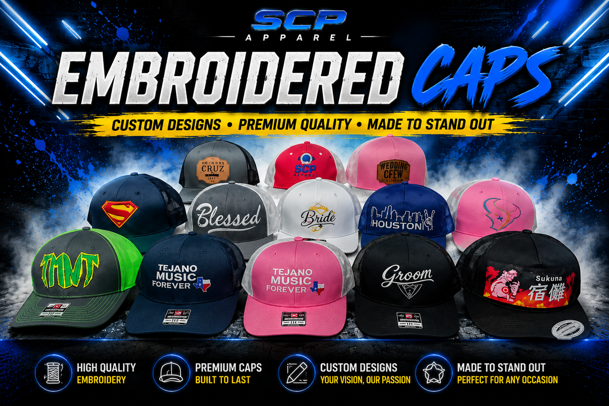 Embroidered Caps