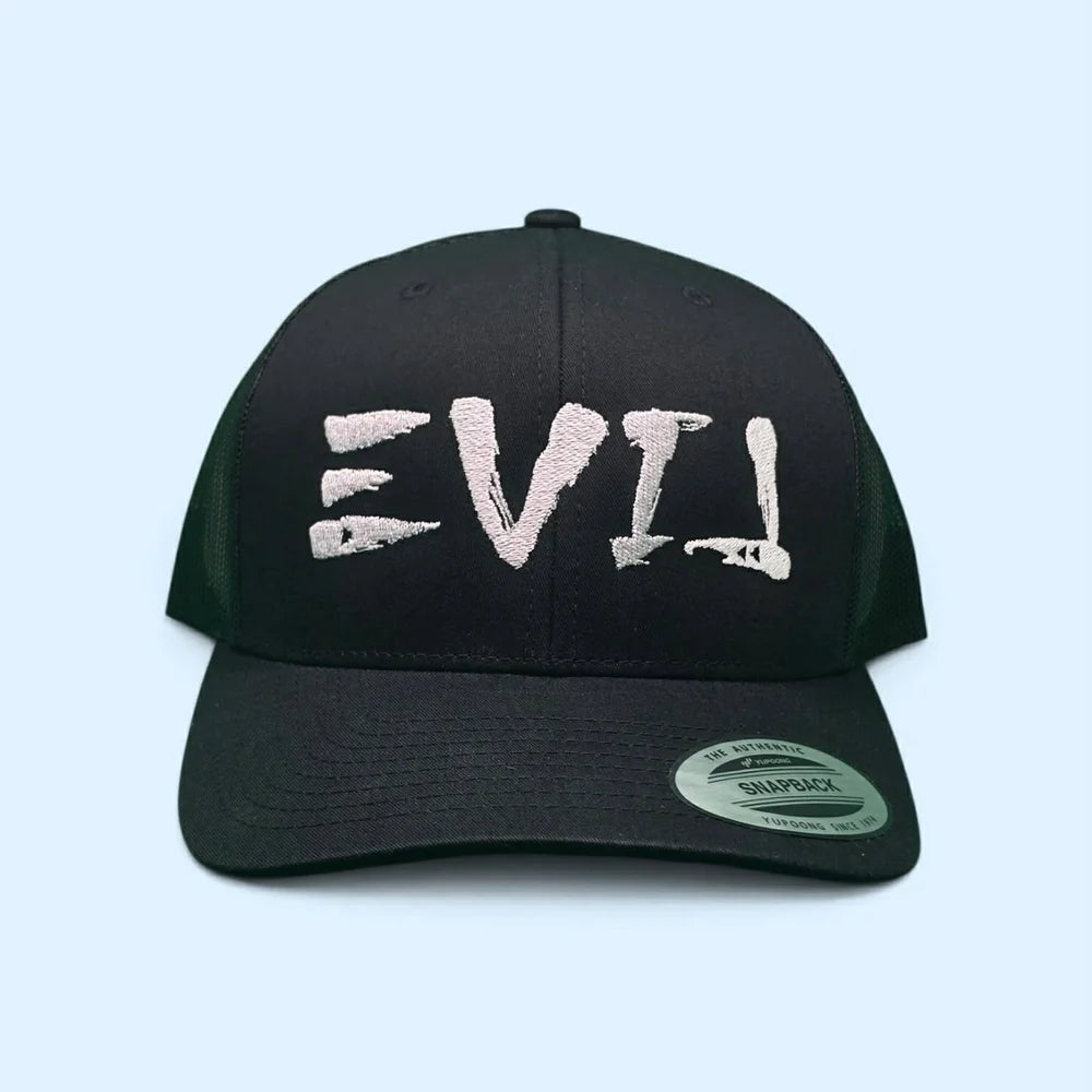 EVIL Embroidered Trucker Cap